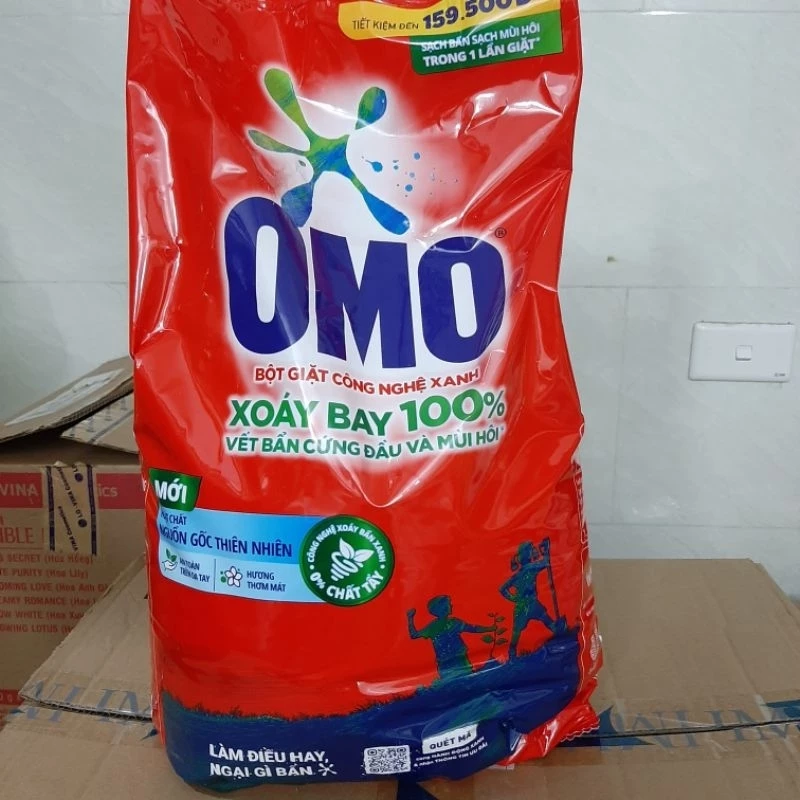 Bột giặt OMO Sạch cực nhanh 5.7kg