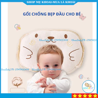 Gối lõm hình sư tử cho bé chống méo đầu-KHOAIBABY