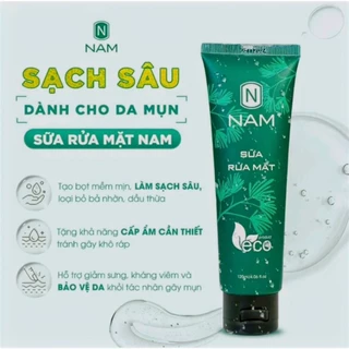 Sữa rửa mặt cho nam Thiên Nhiên Việt ngăn ngừa mụn sạch nhờn se khít lỗ chân lông 120ml