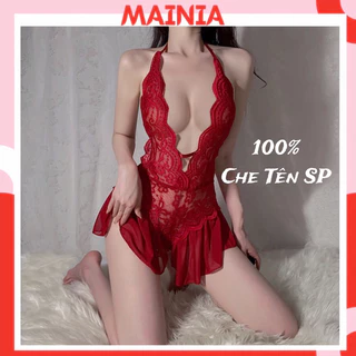 Jum Ren Hoa Voan Xoè Gợi Cảm Sexy Quyến Rũ Tôn Dáng Mainia Shop