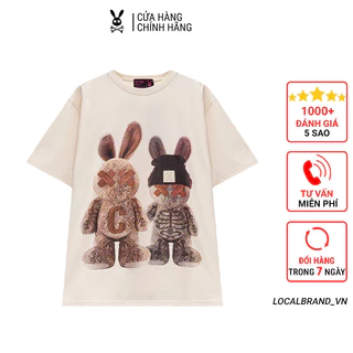 [LOCAL BRAND] Áo thun Bad Rabbit Tee tay lỡ form rộng - Thời trang nam nữ Unisex Streetwear Hàn Quốc