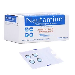 Nautamin - vỉ 4 viên