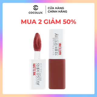 Son Kem Lì Maybelline New York Super Stay Matte Ink Lipstick 2.7ml 16H Lâu Trôi (MINISIZE)