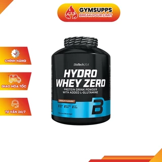 Sữa Dinh Dương Tăng Cơ Nuôi Cơ Phục Hồi Cơ Bắp Whey Protein BioTech USA Hydro Zero Whey 4lbs (1.8kgs) 82 Lần Dùng