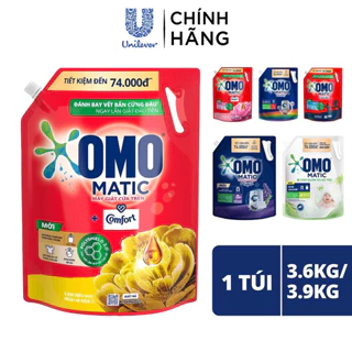 Nước Giặt OMO Matic Túi 3.6Kg/ 4.1Kg