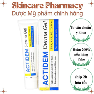 Actidem Derma Gel Giảm Mụn Giảm Thâm - 18g