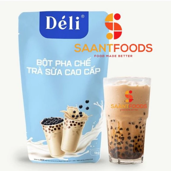 Bột Pha Chế Trà Sữa Cao Cấp Deli 1 Kg