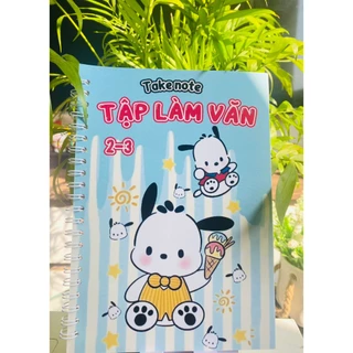 Sổ tay takenote tập làm văn 2-3 Khổ A5