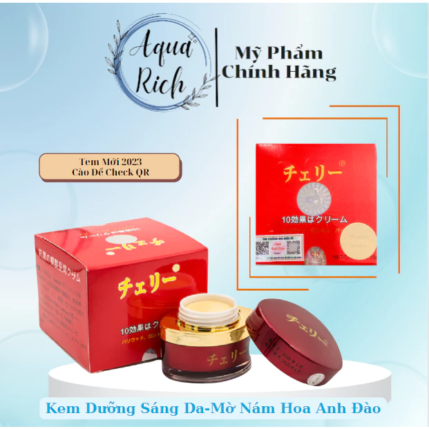 Kem Dưỡng Da Hoa Anh Đào 10 Tác Dụng Nhật Bản 15G