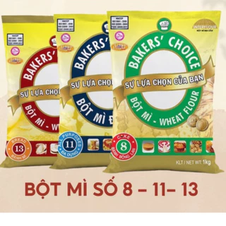 Bột Mì Bakers’ Choice Số 8 11 13 làm bánh bông lan, bánh mì, làm bánh cho gia đình, kinh doanh