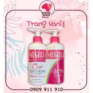 Dung Dịch Vệ Sinh Bé Gái SAUGELLA 200ml Pháp