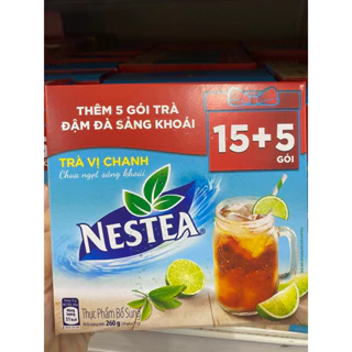 Trà NESTEA vị Chanh (Hộp 20gói x 14g)