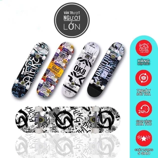 Hoả Tôc HCM - Ván trượt Skateboard mặt nhám, trượt ván, ván trượt thể thao gỗ ép 8 lớp chắc chắn.