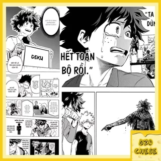 Siêu rẻ combo 100 giấy dán tường anime Boku no Hero Academia manga wall có keo mặt sau - Học Viện Anh Hùng