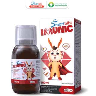 Smartbibi Imunic - Tăng đề kháng cho bé, giảm ốm vặt, chai 100ml