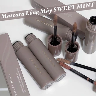 [SWEET MINT] Mascara Lông Mày SWEET MINT Màu Sắc Tự Nhiên Lâu Trôi Chống Thấm Nước Mồ Hôi Bền Màu Cả Ngày