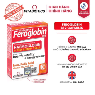 Sắt Feroglobin  dạng viên bản nhập khẩu có tem Qr của Anh