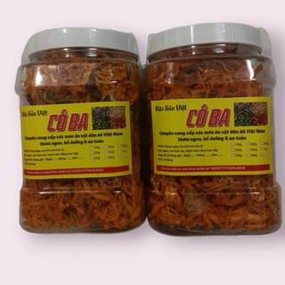 (Combo 2 trong 1) 500g khô gà lá chanh + 500g khô gà bơ tỏi