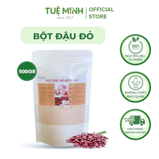 Bột đậu đỏ hữu cơ Tuệ Minh nguyên chất | Red bean powder 100% Organic