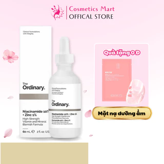 [Có tem phụ] Serum giảm mụn, sáng da và thu nhỏ lỗ chân lông The Ordinary Niacinamide 10% Và Zinc 1% 30ml