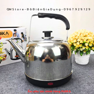 Ấm Siêu Tốc Inox 304 Fujika FJ-SD50 Chính Hãng , Siêu Điện Đun Nước Nhanh Tự Ngắt Khi Sôi QM Store