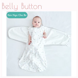 Nhộng Chũn Đa Năng Cho Bé Co giãn 4 chiều BellyButton ,Quấn Chũn Cho bé Giúp Bé Ngủ Ngon Sâu Giấc