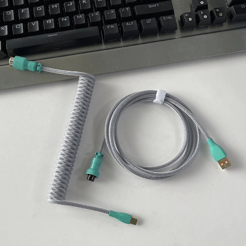 ⚡ [GIAO NGAY] Dây Cáp Xoắn Panzer Cable | Custom Cable cho phím cơ