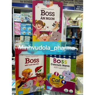 BOSS Ăn ngon - Canci - Mát gan bổ sung cho bé yêu khoẻ mạnh, phát triển toàn diện (Hộp 20 gói)