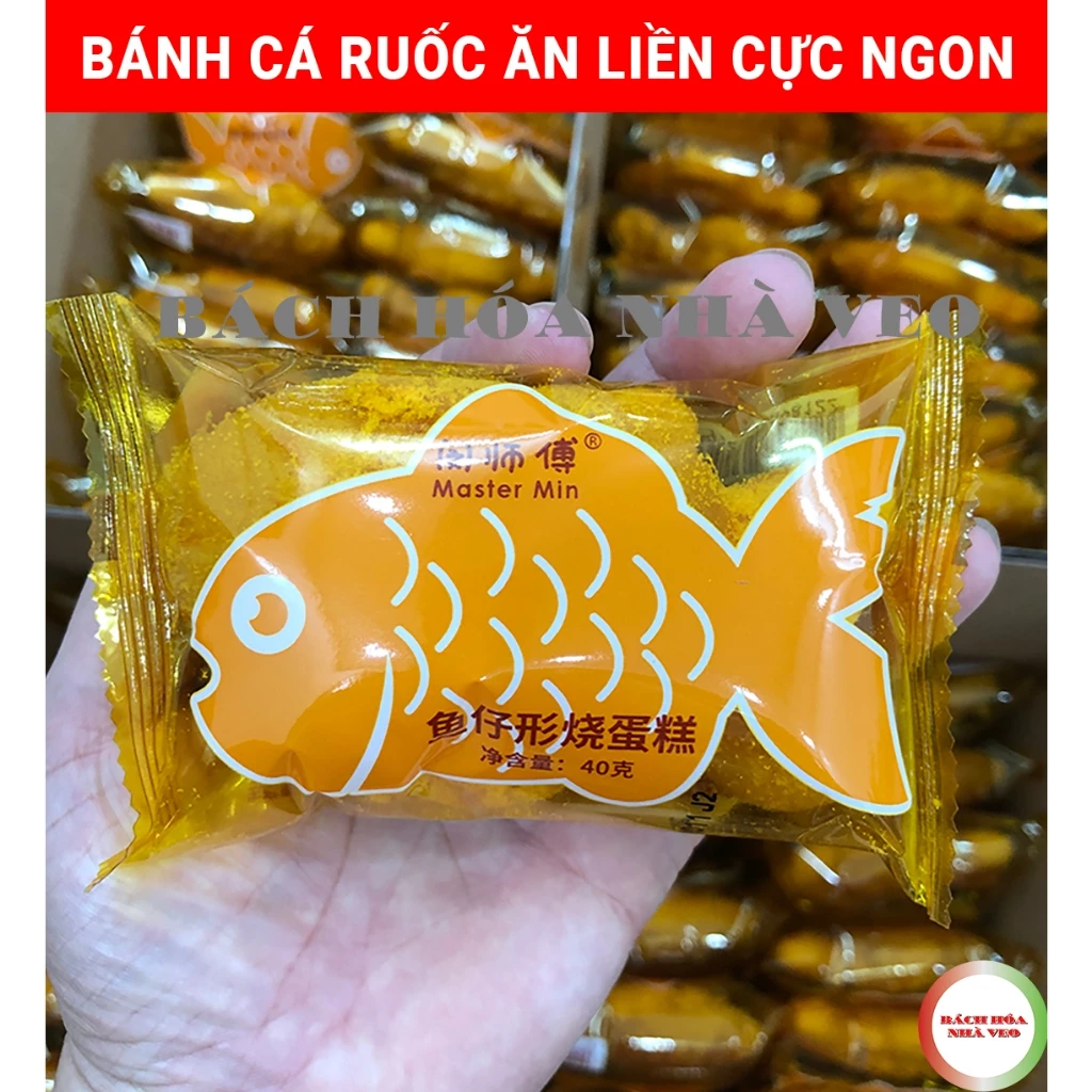 [LẺ] Bánh Cá Ruốc Đài Loan Cực Ngon, Date Mới, Hàng Chuẩn