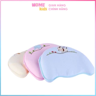 Gối cao su non cho bé  HomeKids giúp chống bẹp đầu, méo đầu, nghẹo cổ cho trẻ sơ sinh