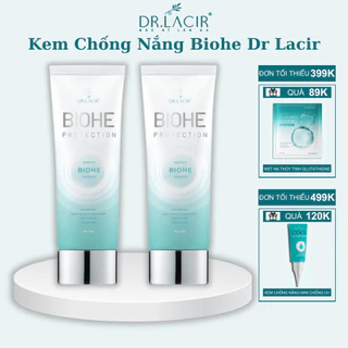 Kem chống nắng Biohe Dr Lacir ngăn ngừa tia có hại HEV chống lão hóa dưỡng ẩm trắng da