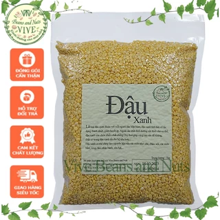 Đậu Xanh Sạch Vỏ - túi 1kg hút chân không