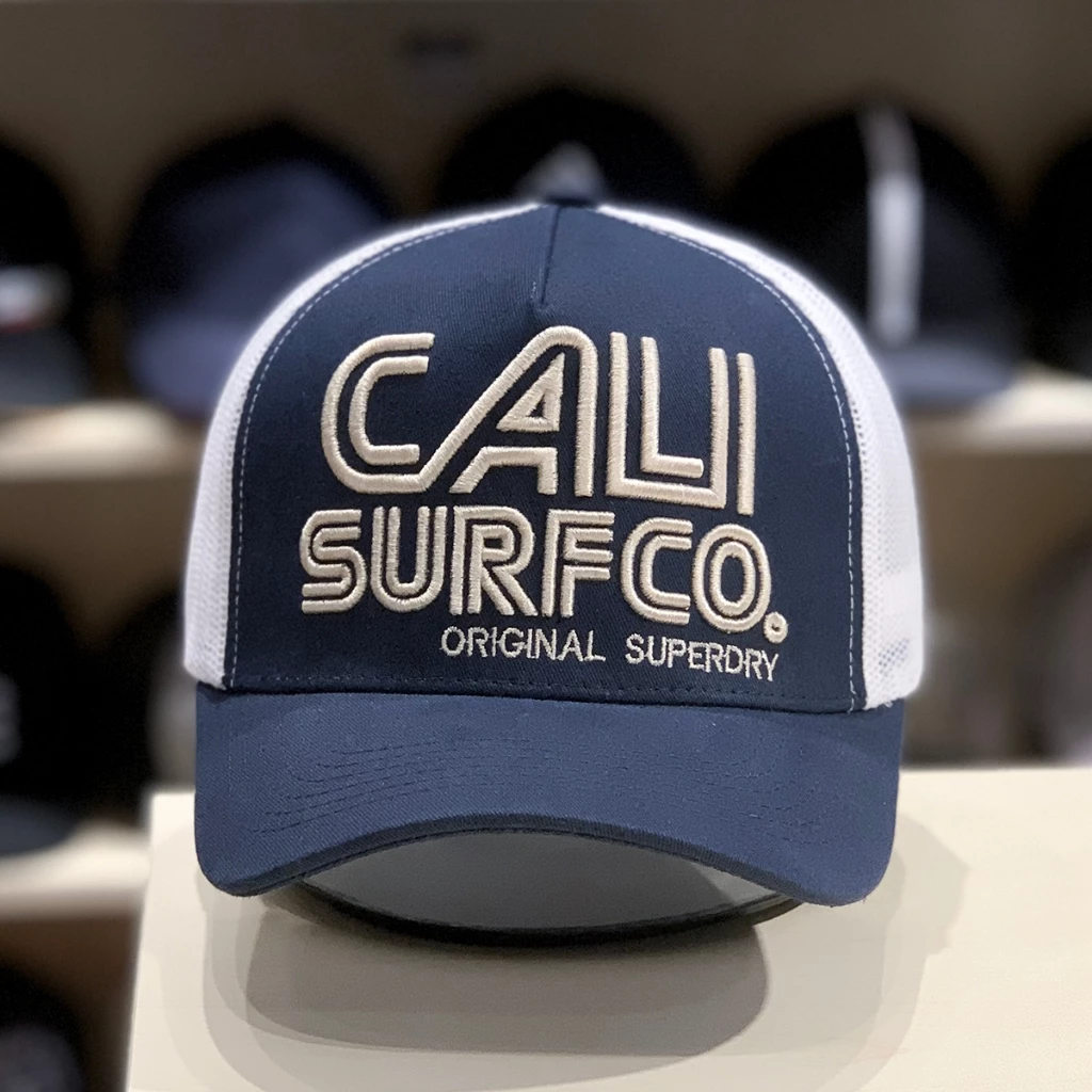 (Hàng VNXK) Nón nam, mũ lưỡi trai CALI SURFCO Phối lưới thời trang (Ảnh thật)-HP