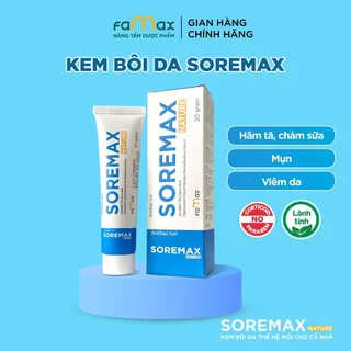 Soremax 20gr dành cho em bé bị hăm tã, chàm sữa