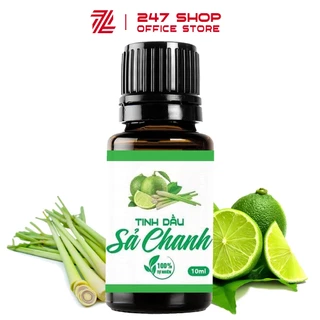 Tinh dầu Sả Chanh thiên nhiên nguyên chất giúp thơm phòng, thư giãn giảm stress hiệu quả-10ML