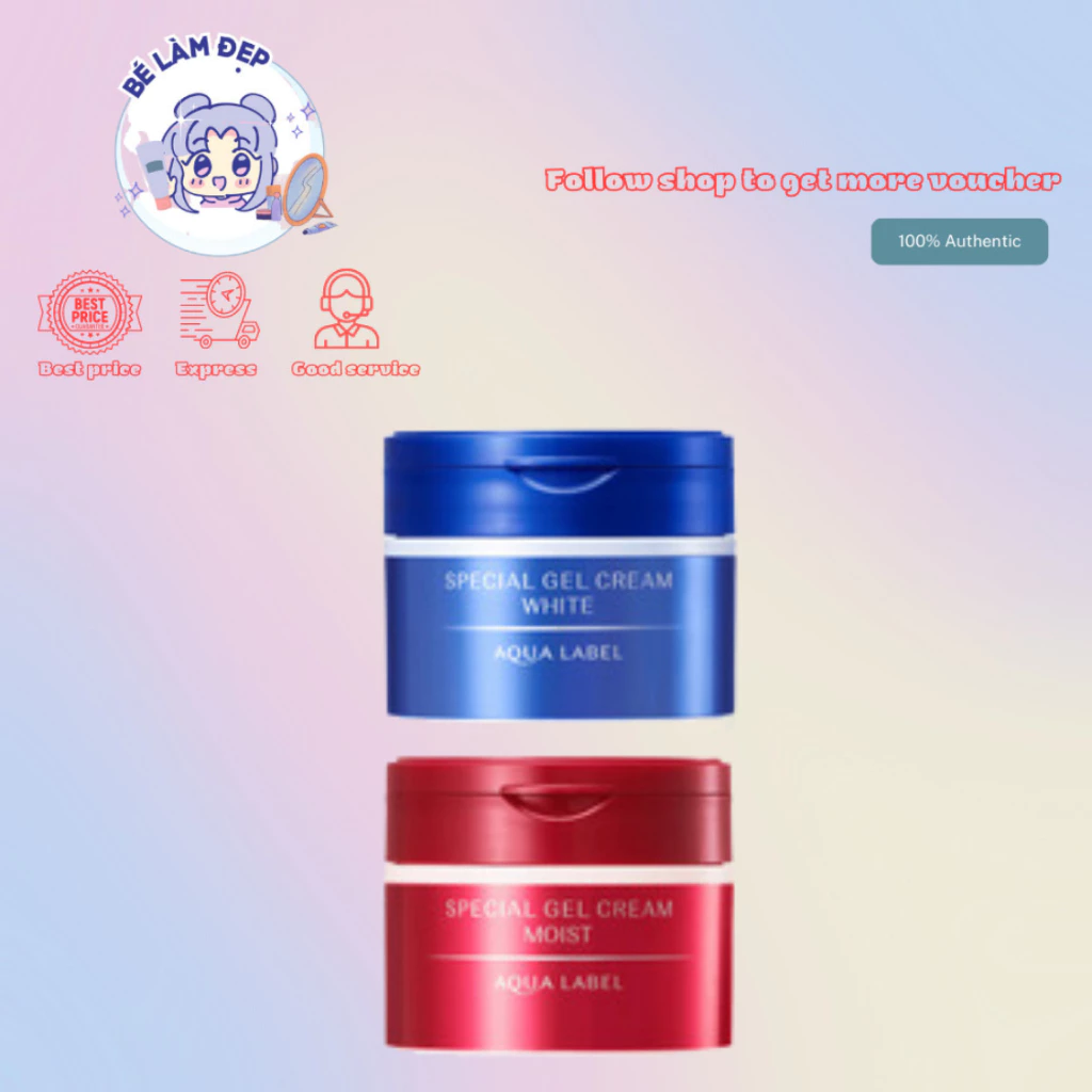 Kem Dưỡng Da Shiseido 5in1 Aqua Label Cream 90g