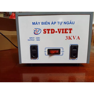 Đổi nguồn 220V sang 110V,100V 3kva dây đồng