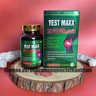 Viên uống bổ xương khớp YES MAX bổ sung glucosamin hỗ trợ giảm đau mỏi xương khớp – Hộp 60 viên