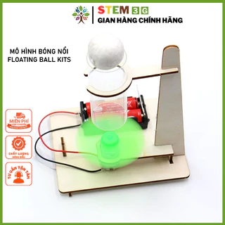 [Lắp ráp STEM] Bộ đồ chơi thí nghiệm Bóng nổi chạy điện - Floating Ball Kits. Đồ chơi giáo dục sáng tạo cho bé