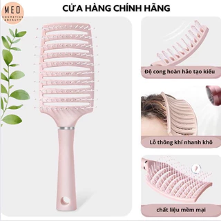 Lược Chải Gỡ Rối Tóc Đệm Khí Mát Xa Da Đầu Tạo Kiểu Tóc Xoăn Dài Đặc Biệt Cho Nữ