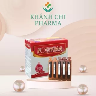 Sắt Fogyma Hộp 40 ống 10ml ,Sắt nước cho phụ nữ mang thai, sau sinh và người thiếu máu (Hàng chính hãng)