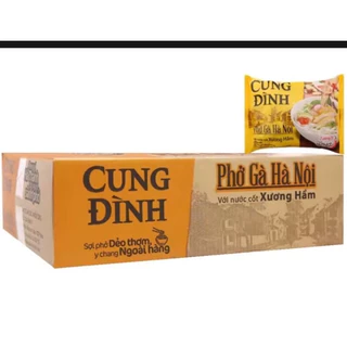 Phở Cung Đình Hà Nội vị gà combo 5 gói 73g