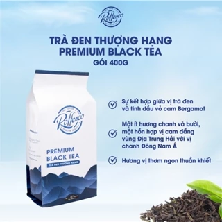 Trà Đen ROFFESCO PREMIUM BLACK TEA Hương Vỏ Cam Thuần Khiết Làm Hoàn Toàn Từ Trà Sạch Tốt Cho Sức Khỏe Túi 400g