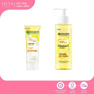 Sữa Rửa Mặt Tạo Bọt Sáng Da Garnier Light Complete Speed Brightening Whip Foam (100ml)