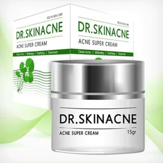 Kem giảm mụn ngừa thâm tinh chất rau má Dr Skinacne chính hãng 15gr