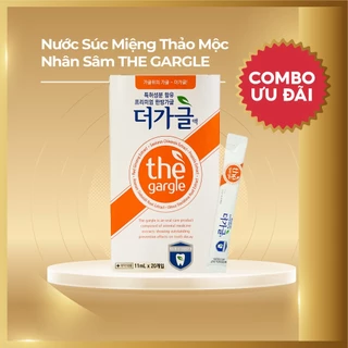 Nước Súc Miệng Thảo Mộc Nhân Sâm THE GARGLE (Dạng stick) Thơm Miệng Và Loại Bỏ Mảng Bám