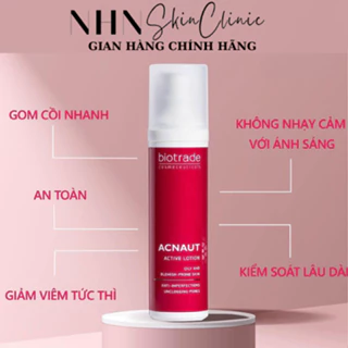 [CHÍNH HÃNG] Lotion giảm mụn Biotrade Acne Out Active Lotion 60ml/10ml