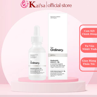 Serum The Ordinary Hyaluronic Acid 2% + B5 30ml của Mỹ, Tinh Chất Niacinamide 10% + Zinc 1% Cấp Ẩm và Phục Hồi Da