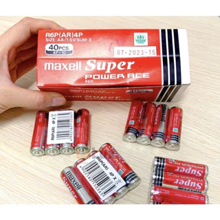 Hộp 40 viên - pin tiểu AA maxell