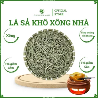 Lá sả khô xông nhà đốt với bếp xông thảo mộc giúp Thanh lọc không khí, Thanh tẩy nhà cửa, Xua đuổi côn trùng